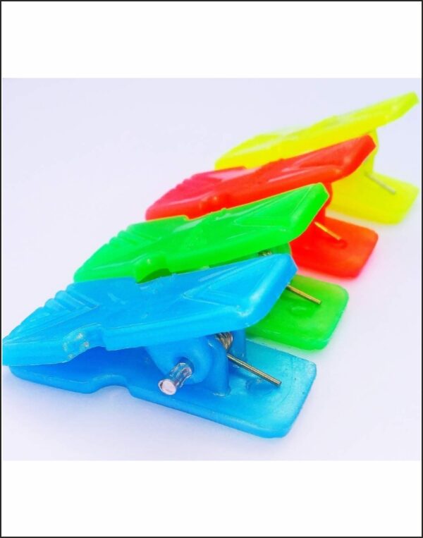 Plastic Cloth Clips 20 PCS Set Multi Colour Laundry Clips