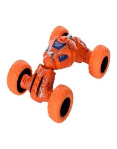 Double-Sided Telescopic Stunt Car Toy 360 Degree High Speed Pull Back Action Car for Kids