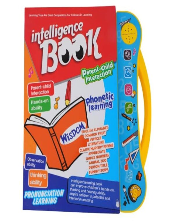 Interactive Sound Learning Book for Kids ABC Letters and Numbers Educational Toy