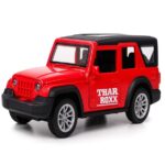 Metal Thar Toy Car with Light Music and Pull Back Action