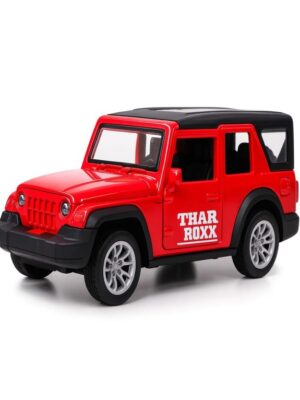 Metal Thar Toy Car with Light Music and Pull Back Action