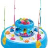 Big Fish Catching Game Toy with 26 Fish and 4 Fishing Rods