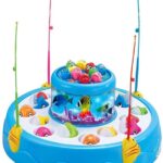 Big Fish Catching Game Toy with 26 Fish and 4 Fishing Rods