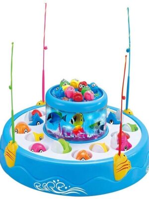Big Fish Catching Game Toy with 26 Fish and 4 Fishing Rods