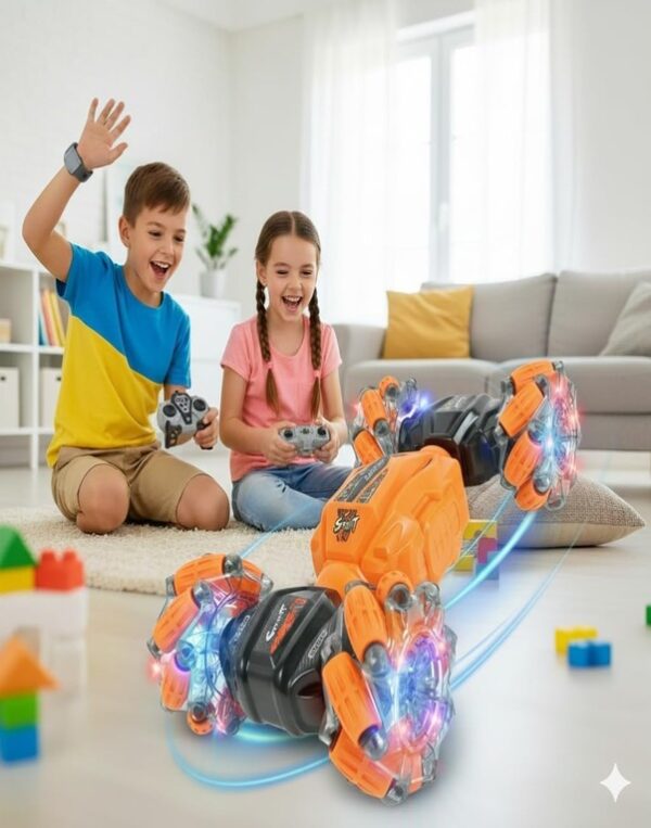 Gesture Control Stunt Car Double Sided RC Toy