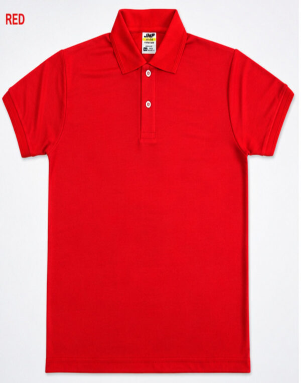 Red Matty Polo T-Shirt for Men Half Sleeve Collar T-Shirt
