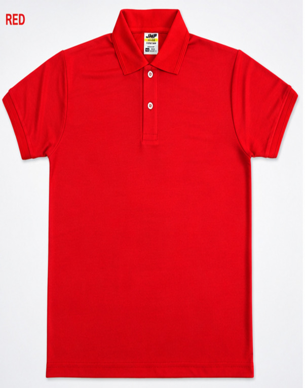 Red Matty Polo T-Shirt for Men Half Sleeve Collar T-Shirt