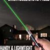 High Power Green Laser Pointer Pen with 8 Optical Caps Long Range 2000m Beam Light