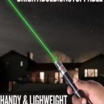 High Power Green Laser Pointer Pen with 8 Optical Caps Long Range 2000m Beam Light