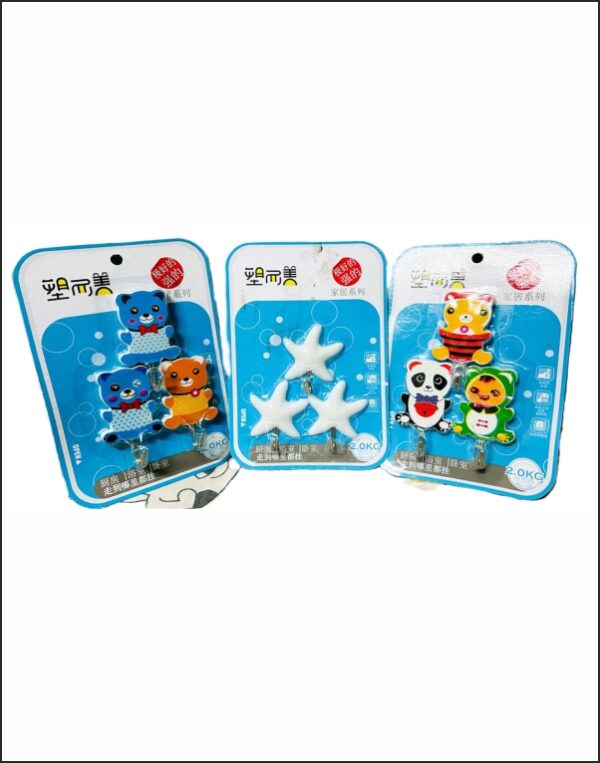 Cartoon Sticky Hook Self Adhesive